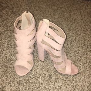 Charlotte Russe Dylana Blush Pink Heels